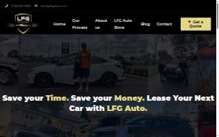 LFG Auto website