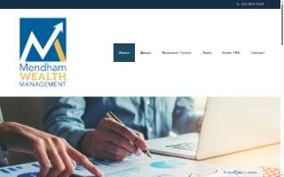 Mendham Wealth Management website