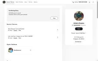 Anita's Illusion website