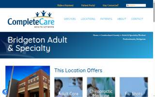 CompleteCare Adult & Specialty Medical Professionals website