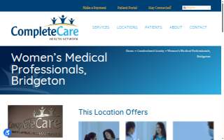 CompleteCare Women's Medical Professionals of Bridgeton website