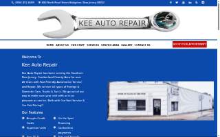 Kee Auto Repair website