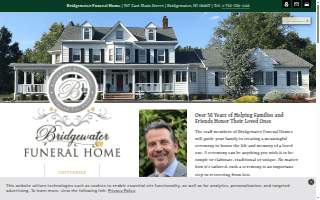 Bridgewater Funeral Home website