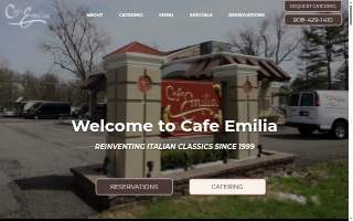 Cafe Emilia website