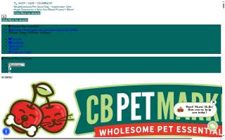 CB Pet Market - Grooming Salon website