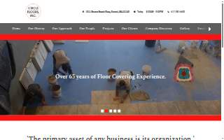 Circle Floors of Bridgewater website