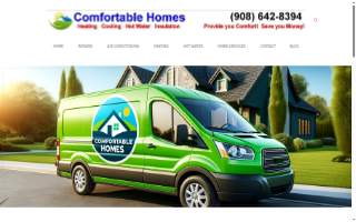Comfortable Homes website