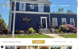 Cusick Funeral Home of Bridgewater website