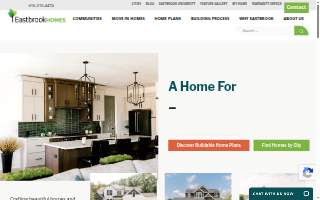 Eastbrook Home Remodelers website