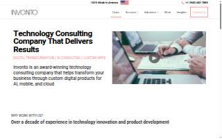 Invonto website