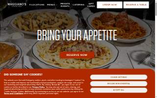 Maggiano's Little Italy of Vernon Hills website