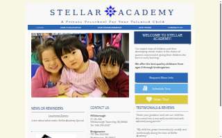 Stellar Academy of Bridgewater website