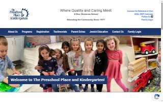 The Preschool Place & Kindergarten website