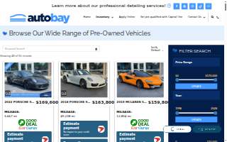AutoBay of Burlington website
