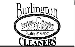 Burlington Cleaners website