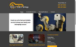 Byer Lock Shop of Burlington website