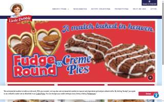 Debbie's Snack Shop website