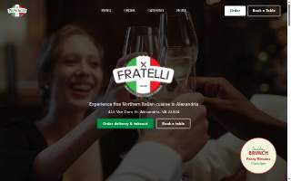 Fratelli’s Italian Specialties website