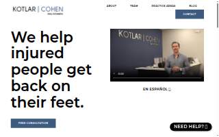 Kotlar Cohen, LLC of Burlington website