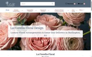 La Fiorella Floral Design website
