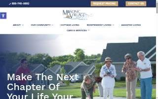 Masonic Village at Burlington website