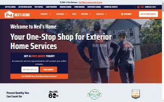 Ned's Lawn and Pest Control website