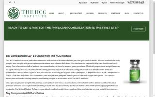 The HCG Institute of Medford New Jersey website