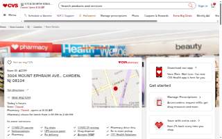 CVS website