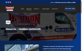 Haddon Locksmith website