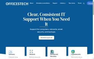 OfficesTech of Linden website