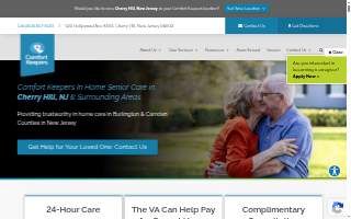 Comfort Keepers of Cherry Hill website