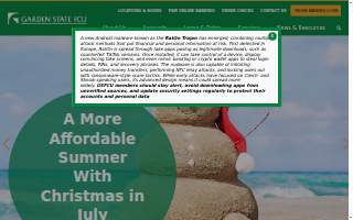 Garden State FCU website
