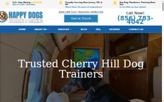 Happy Dogs Boarding and Training website