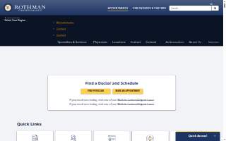 Rothman Orthopaedics website
