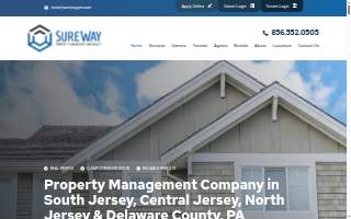 SureWay Property Management of Cherry Hill website