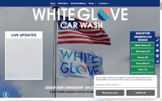 White Glove Car Wash of Cherry Hill website