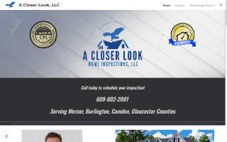 A Closer Look Home Inspections, LLC. of Moorestown website