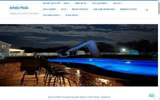 Artistic Pools Corp website