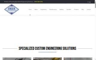 Enser Corporation website