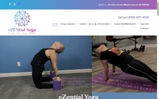 eZENtial Yoga LLC website