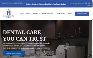 Harborview Dental website