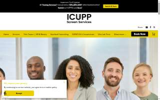 Icupp Screen Services llc website