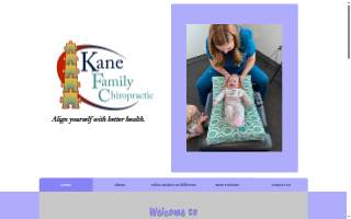 Kane Family Chiropractic website