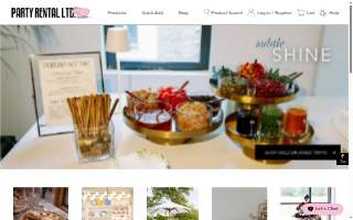 Party Rental Ltd. of Cinnaminson website