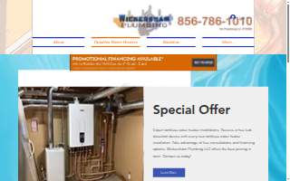 Wickersham Plumbing LLC website