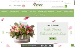 Ziegfield Florist, Gifts & Flower Delivery of Cinnaminson website
