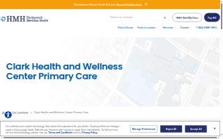Clark Family Health Center website