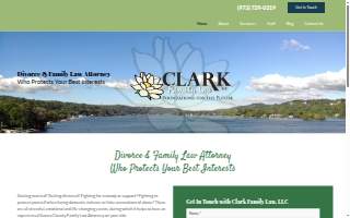 Clark Family Law LLC website