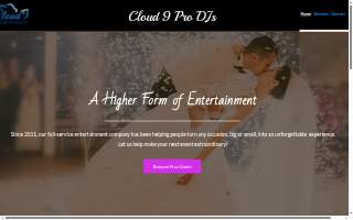 Cloud 9 Entertainment LLC website
