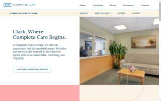 Complete Care at Clark website